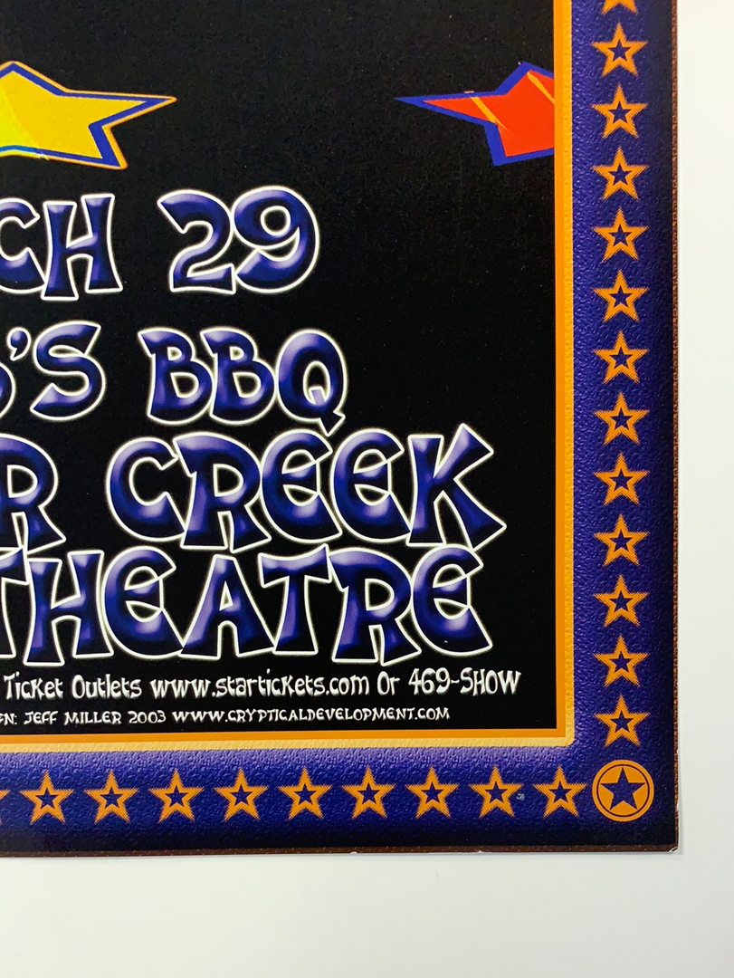 Gig Posters Robert Randolph - 2003 Jeff Miller Poster Austin, TX Stubb's BBQ 7 Gig Posters Robert Randolph - 2003 Jeff Miller Poster Austin, TX Stubb's BBQ