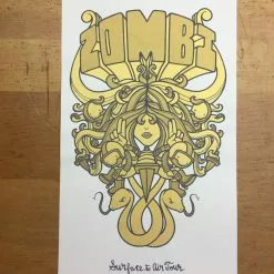 Zombi - 2006 Mike Budai Poster Multiple Venue Tour