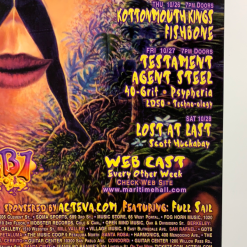 The Artworks MHP 100 October - 2000 Poster Maritime Hall San Fran 1st