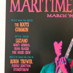 Greg Coiner Gig Posters MHP 60 March - 1999 Poster Maritime Hall San Fran 1st 10 Greg Coiner Gig Posters MHP 60 March - 1999 Poster Maritime Hall San Fran 1st