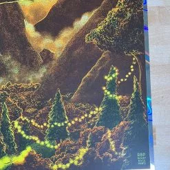 Railey Bace Prints Colorado Pigeons Playing Ping Pong - 2021 Bailey Race Poster Denver, CO FOIL