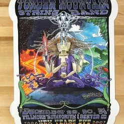 Yonder Mountain String Band - 2006 Robert Marx Poster The Fillmore Denver, CO 12/29-31