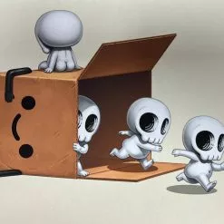 Art Prints Boxo II (Skullies 2) - 2019 Mike Mitchell Poster Print SOFA Con AP