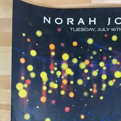 Colorado Norah Jones - 2019 Todd Slater Poster Red Rocks Morrison, CO AP
