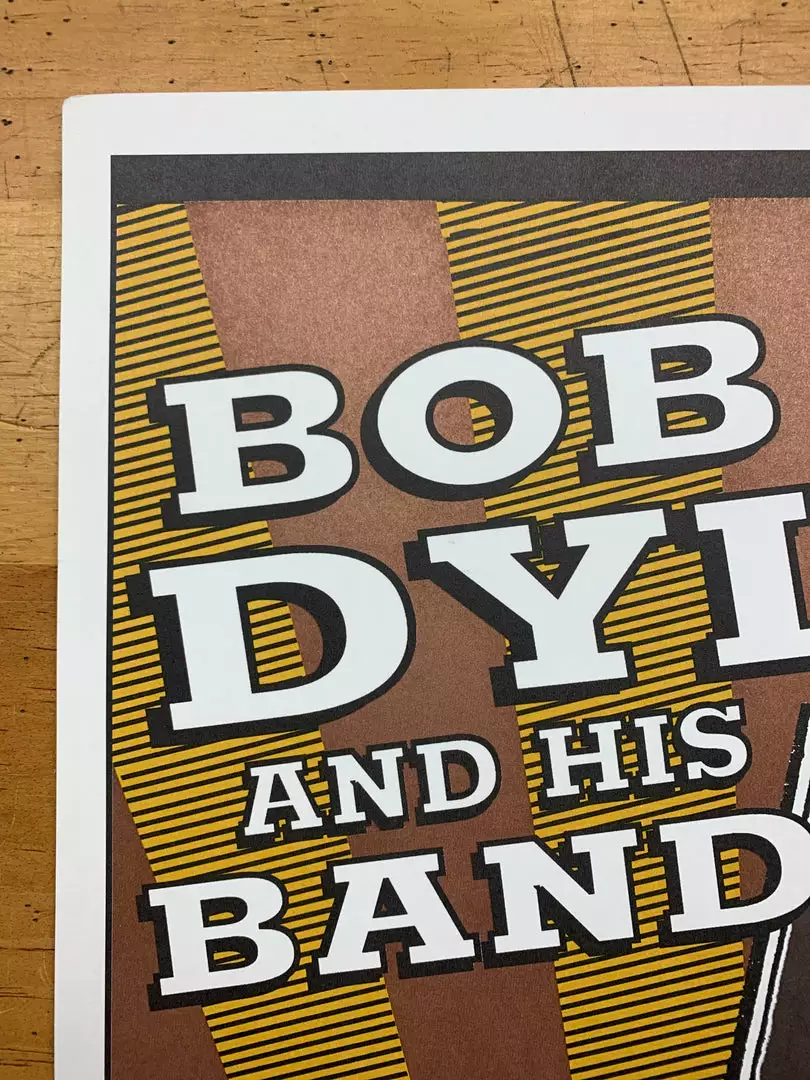 Bob Dylan - 2004 Geoff Gans Poster Rochester, NY Gordon Field House 5 Bob Dylan - 2004 Geoff Gans Poster Rochester, NY Gordon Field House