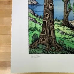 The Mountain Lake - 2021 David Welker Poster, Art Print 1st