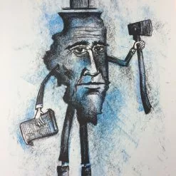 Land Of Lincoln - 2015 Dan Grzeca Poster Art Print