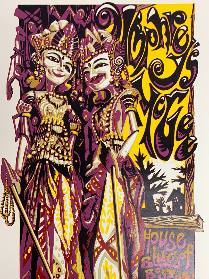 Umphrey's McGee 2012 - AJ Masthay Poster Boston, MA 3 Umphrey's McGee 2012 - AJ Masthay Poster Boston, MA