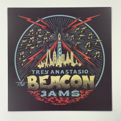 Sold Out Posters Trey Anastasio - 2020 Your Cinema Poster New York, NY The Beacon Jams Crimson Red