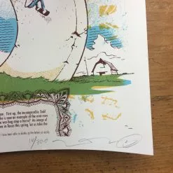 Gig Posters Flatstock 08 - 2006 Aaron Horkey Poster Austin, TX Austin Convention Center