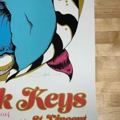 The Black Keys - 2014 Galen McKamy Poster Richmond, VA Gig Posters