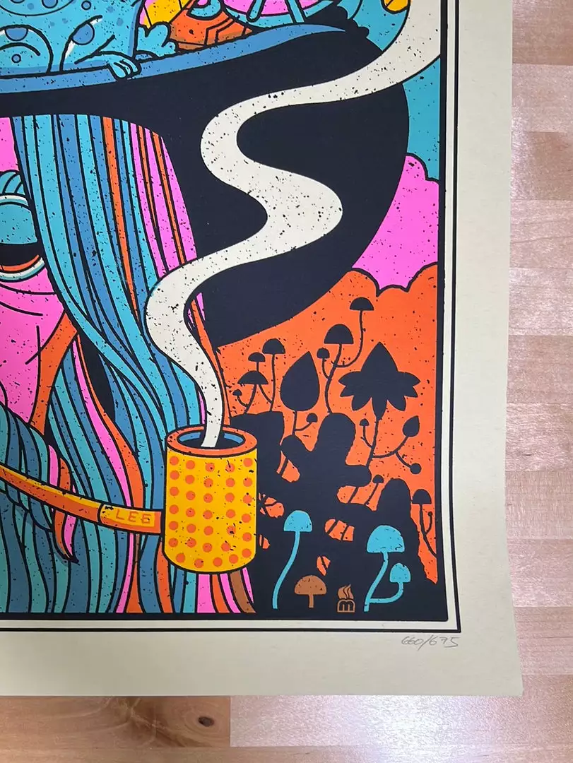 Methane Studios Gig Posters Dave Matthews Band - 2021 Methane Poster Rogers, AR 10/13 7 Methane Studios Gig Posters Dave Matthews Band - 2021 Methane Poster Rogers, AR 10/13