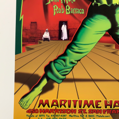 Jim Phillips MHP 112 Phil Lesh And Friends - 2001 Poster Maritime Hall San Fran 1st Gig Posters