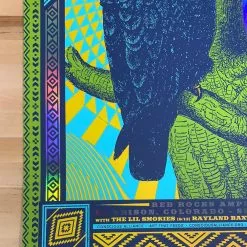 Greensky Bluegrass - 2019 Status Serigraph Poster Red Rocks, Morrison, CO FOIL Colorado