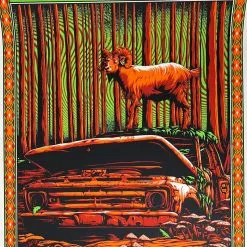 Gig Posters Billy Strings - 2021 Simon Berndt Poster Hoxeyville, MI 8/14 N2