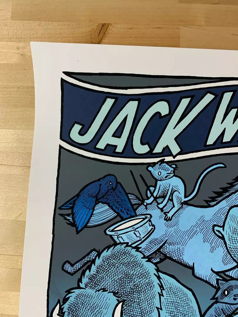 Chicago, IL Jack White - 2018 Jay Ryan Poster Chicago The Metro S/N 6 Chicago, IL Jack White - 2018 Jay Ryan Poster Chicago The Metro S/N