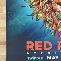 Status Serigraph Stick Figure - 2018 Twiddle Poster Red Rocks Morrison, CO 13 Status Serigraph Stick Figure - 2018 Twiddle Poster Red Rocks Morrison, CO