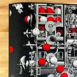 The White Stripes - 2021 Rob Jones Poster Greatest Hits White/Black