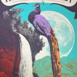 My Morning Jacket - 2015 Status Serigraph Poster Roll Call Peacock Gig Posters