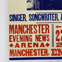 Willie Nelson - 2007 Hatch Show Print 1/27 Poster Manchester, England Gig Posters