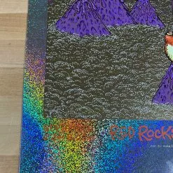 Greensky Bluegrass - 2018 Marq Spusta Poster FOIL Red Rocks Morrison, CO