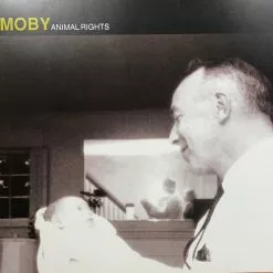 Sold Out Posters Moby - 1997 Original Vinyl Poster Insert 12x12 Record Art