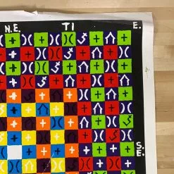 Alfred Jensen - 1973 Art Print Poster Original Vintage Art Prints