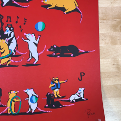 Pied Piper - 2020 Jim Pollock Poster Relix Red Edition Gig Posters