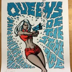 Queens Of The Stone Age - 2008 Justin Hampton Poster Regina, CAN Conexus Art Cen 13 Queens Of The Stone Age - 2008 Justin Hampton Poster Regina, CAN Conexus Art Cen