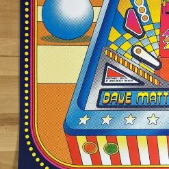 Dave Matthews Band - 2021 Nate Gonzalez Poster Wantagh, NY 1st 13 Dave Matthews Band - 2021 Nate Gonzalez Poster Wantagh, NY 1st