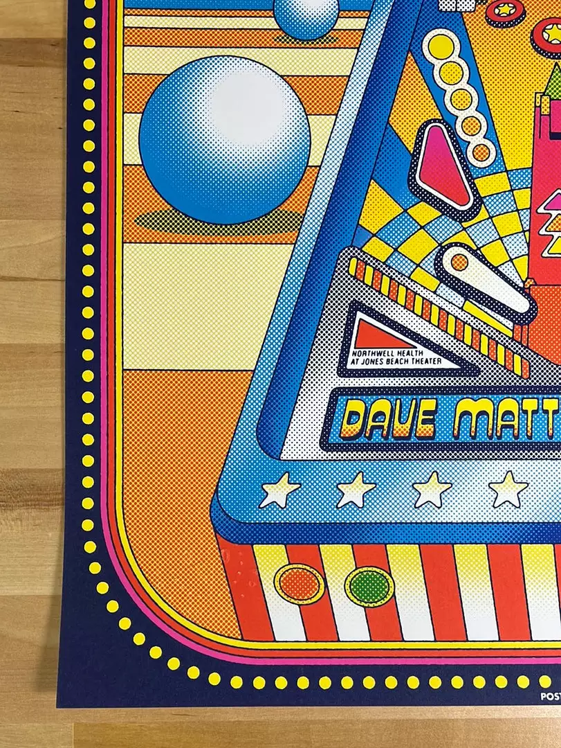 Dave Matthews Band - 2021 Nate Gonzalez Poster Wantagh, NY 1st 8 Dave Matthews Band - 2021 Nate Gonzalez Poster Wantagh, NY 1st