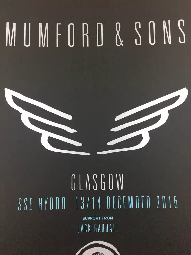 Sold Out Posters Mumford & Sons - 2015 Glasgow, Scotland, UK SSE Hydro 3 Sold Out Posters Mumford & Sons - 2015 Glasgow, Scotland, UK SSE Hydro
