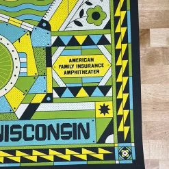 Dave Matthews Band - 2021 The Half And Half Poster Milwaukee, WI AP Gig Posters