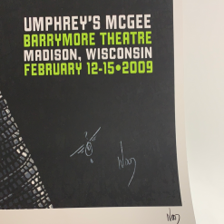 Umphrey's McGee - 2009 Jeff Wood Poster Madison, WI Gig Posters 12 Umphrey's McGee - 2009 Jeff Wood Poster Madison, WI Gig Posters