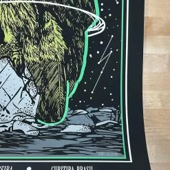Gig Posters Metallica - 2022 Chris Alliston Poster Curitiba, Brazil