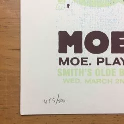 Moe. - 2005 Methane Studios Poster Atlanta, GA Volution