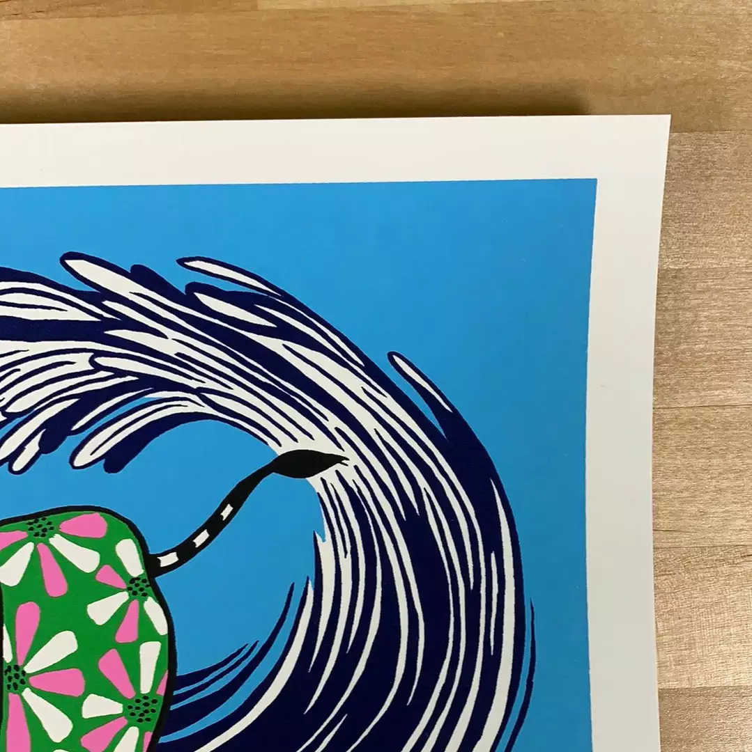 Cows On Vacation - 2021 Jim Pollock Poster Art Print Phish 3/3 Art Prints 6 Cows On Vacation - 2021 Jim Pollock Poster Art Print Phish 3/3 Art Prints