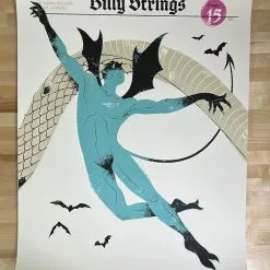 Colorado Billy Strings - 2021 Delicious Design League Poster Denver, CO 10/15 AP