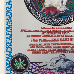 Gig Posters High Times Party - 2003 Brian Salvador Curley Poster Austin, TX