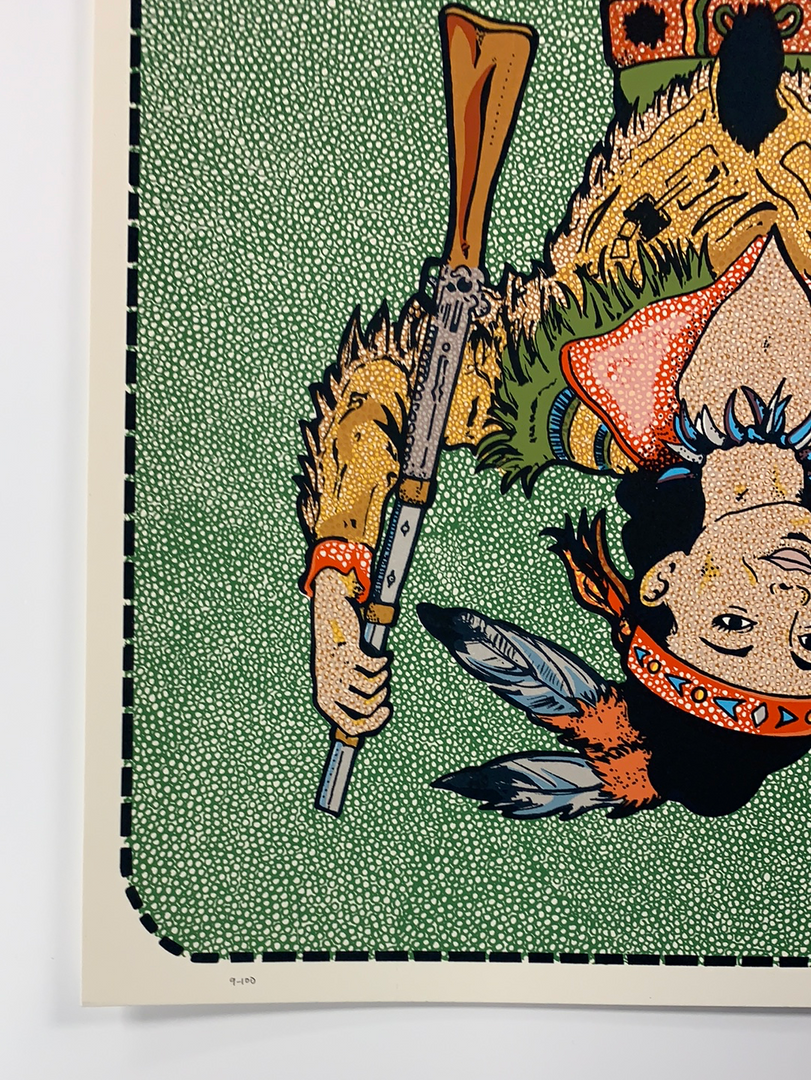 Art Prints Cowboy And Indian - Fugscreens Studios Poster Art Print 8 Art Prints Cowboy And Indian - Fugscreens Studios Poster Art Print