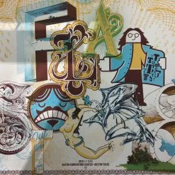 Gig Posters Flatstock 08 - 2006 Aaron Horkey Poster Austin, TX Austin Convention Center