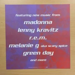 Sold Out Posters Gig Posters Austin Powers The Spy Who Shagged Me - 1999 Original Vinyl Poster Insert 12.25x12.25 Record Art