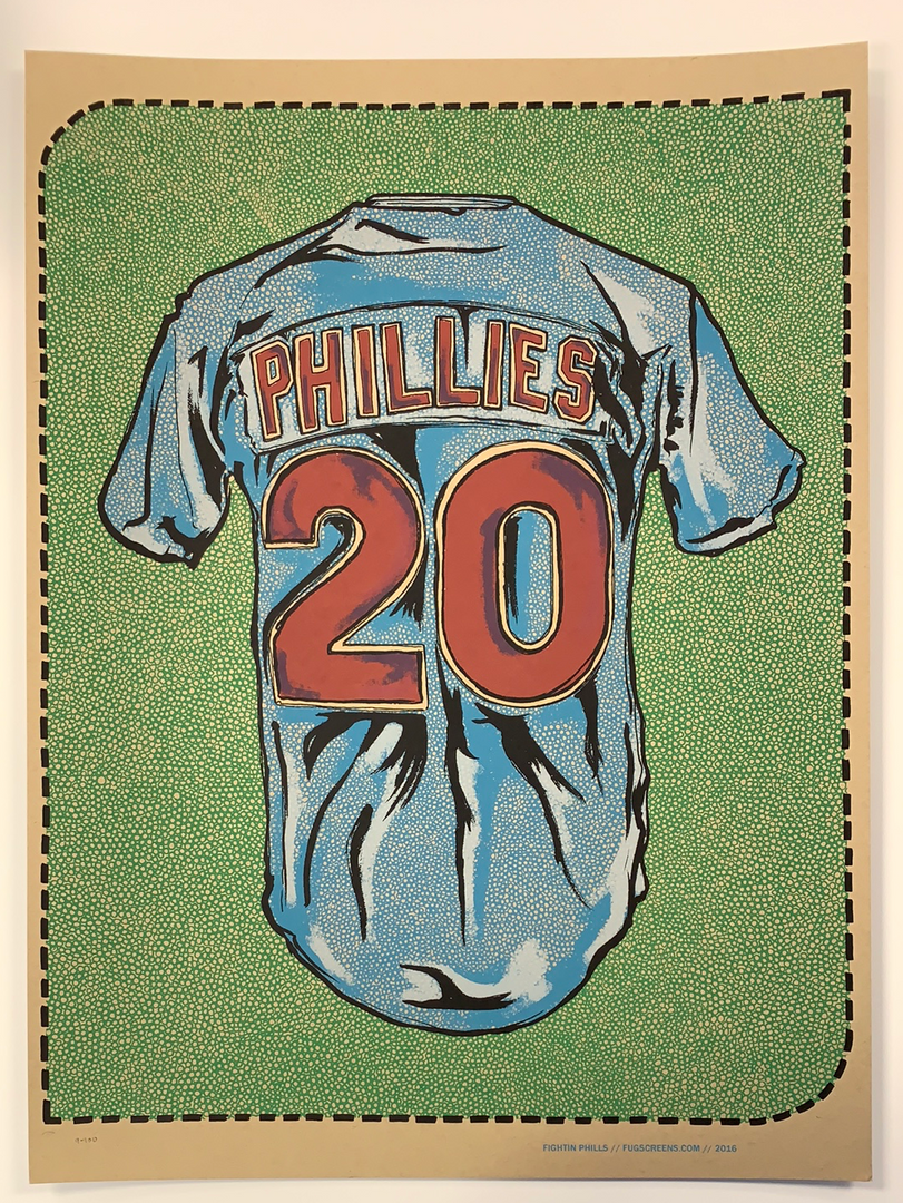 Philadelphia Phillies - 2016 Fugscreens Studios Poster Mike Schmidt 4 Philadelphia Phillies - 2016 Fugscreens Studios Poster Mike Schmidt