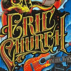 Eric Church - 2022 Maxx242 Poster Green Bay, WI Mirror FOIL 3/19 Foil Posters