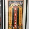 The Allman Brothers Band - 2002 Daniel Bretz Poster Chicago FRAMED