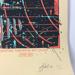 Imagine Dragons - 2018 Tyler Stout Poster Saratoga, Hartford, Syracuse