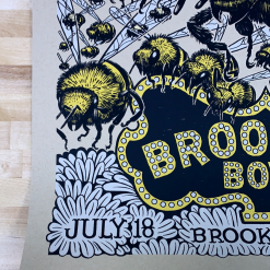 Gig Posters Yonder Mountain String Band - 2012 Johnny Sampson Poster New York Brooklyn