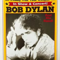 Bob Dylan - 2002 Geoff Gans Poster Augusta, GA Gig Posters