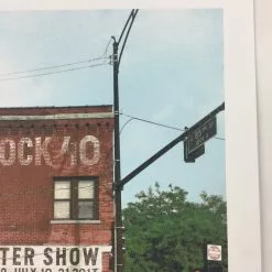 Flatstock 40 - 2013 Dan MacAdam Crosshair Poster Chicago, IL Union Park