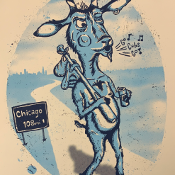 Chicago Cubs - Fugscreens Studios Poster Goat Art Print